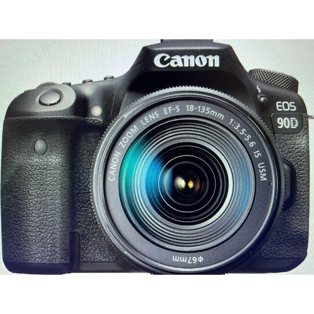 新品Canon EOS 90D EF-S18-135 IS USM レンズAPS-Ｃ有効画素数