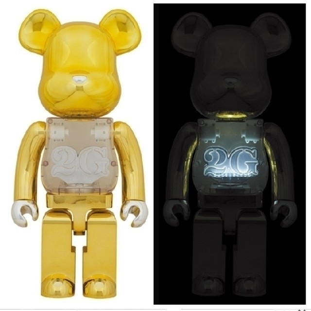 MEDICOM TOY(メディコムトイ)のBE@RBRICK 2G REVERSE 1000％ エンタメ/ホビーのフィギュア(その他)の商品写真