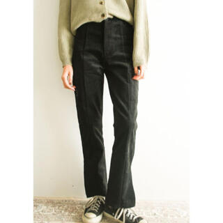 アメリヴィンテージ(Ameri VINTAGE)の【Alia】high waist corduroy pants USED(カジュアルパンツ)