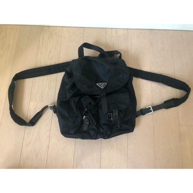 Prada プラダ リュックサック リュックサック バックパック 黒 Prada プラダ リュックサック リュックサック バックパック 黒