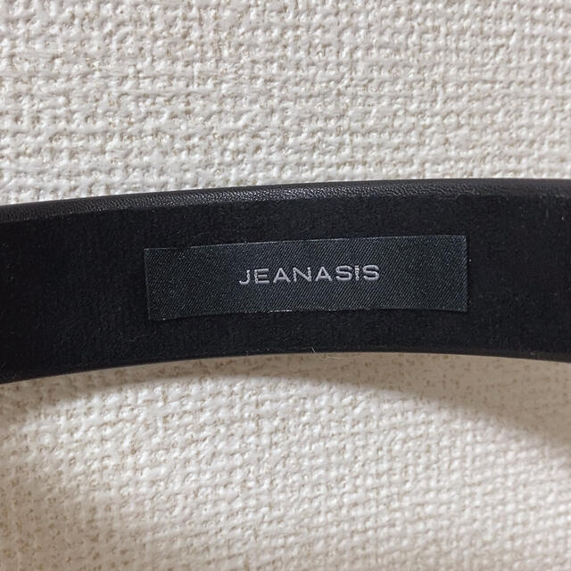 JEANASIS(ジーナシス)のJEANASIS ベーシックカチューシャ ブラック レディースのヘアアクセサリー(カチューシャ)の商品写真