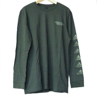 アディダス(adidas)の大きいサイズ★アディダスカーキカモグラフィックロンT/O(XL）(Tシャツ/カットソー(七分/長袖))