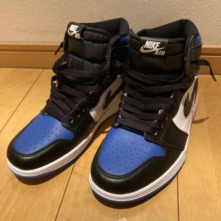 ナイキ(NIKE)のナイキ エアジョーダン1 ハイ ロイヤル トゥ(スニーカー)