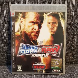 WWE 2009 SmackDown vs Raw PS3(家庭用ゲームソフト)