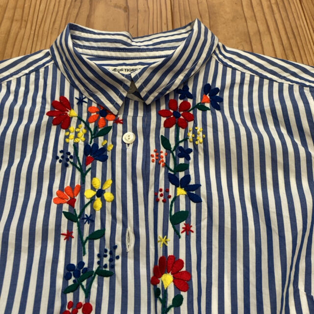 TIGRE BROCANTE - ティグルブロカンテ 刺繍ブラウス TIGREBROCANTE