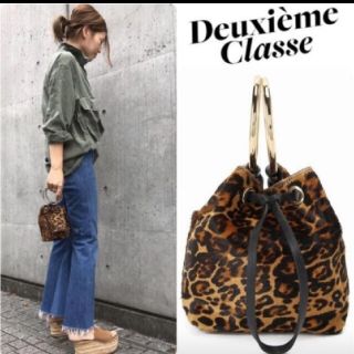 ドゥーズィエムクラス(DEUXIEME CLASSE)のDeuxieme Classe★MAISON BOINET　レオパードbag(ショルダーバッグ)