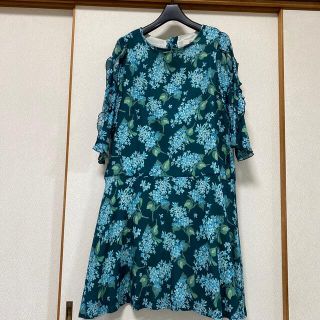 アナトリエ(anatelier)のリバティワンピース　美品(ひざ丈ワンピース)