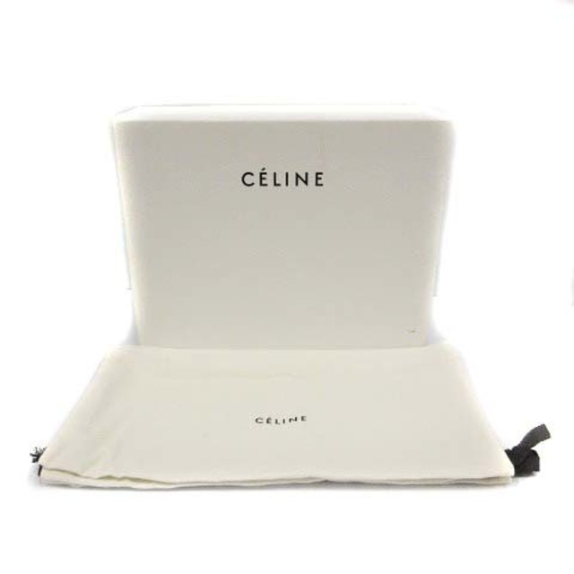 celine(セリーヌ)のセリーヌ プルオン スリッポン フィービー期 レザー 厚底 38 25cm 黒 レディースの靴/シューズ(スリッポン/モカシン)の商品写真