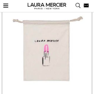 ローラメルシエ(laura mercier)のローラメルシエ　巾着　ノベルティ　(ポーチ)