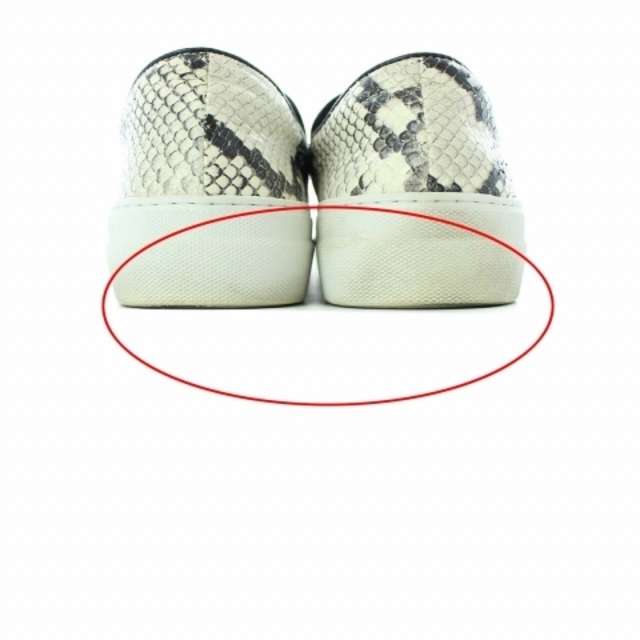 PELLICO(ペリーコ)のペリーコ サニー スニーカー スリッポン レザー パイソン柄 38 25.0cm レディースの靴/シューズ(スニーカー)の商品写真