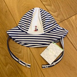 プチバトー(PETIT BATEAU)のkissy kissy  帽子　未使用品(帽子)