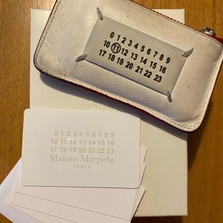 マルタンマルジェラ(Maison Martin Margiela)のMaison Margiera ジップカードケース(名刺入れ/定期入れ)