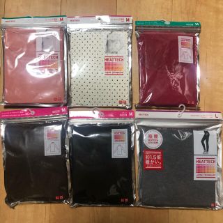 ユニクロ(UNIQLO)のUNIQLO ヒートテック各種6点セット(アンダーシャツ/防寒インナー)