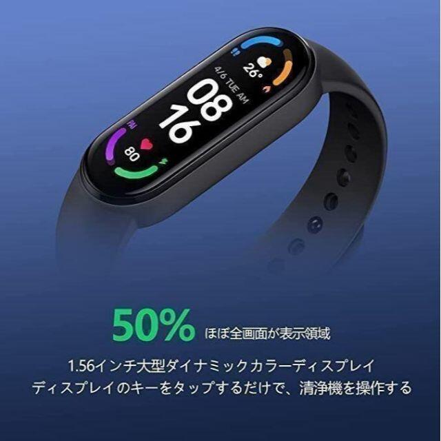 グローバル版 Xiaomi Mi Smart Band 6 (日本語取説付き)