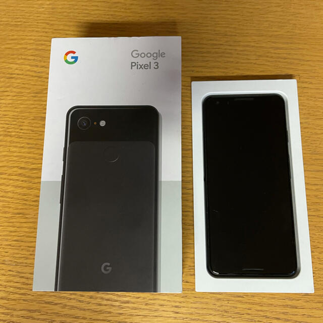 Google Pixel3 Just Black 128GB SIMロック解除済