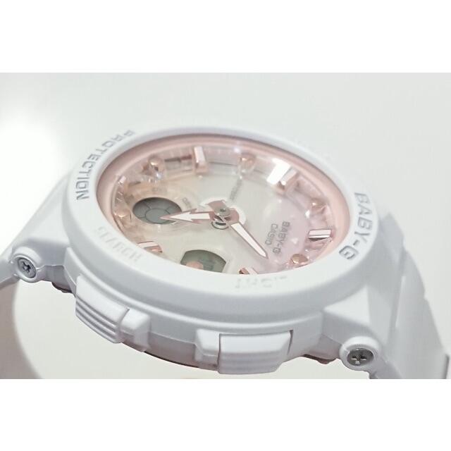 Baby-G(ベビージー)の★専用★0701未使用 CASIO BABY-G BGA-250 ホワイト レディースのファッション小物(腕時計)の商品写真