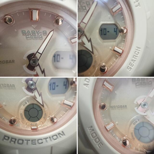 Baby-G(ベビージー)の★専用★0701未使用 CASIO BABY-G BGA-250 ホワイト レディースのファッション小物(腕時計)の商品写真