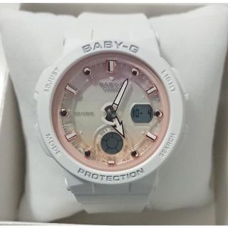 ベビージー(Baby-G)の★専用★0701未使用 CASIO BABY-G BGA-250 ホワイト(腕時計)