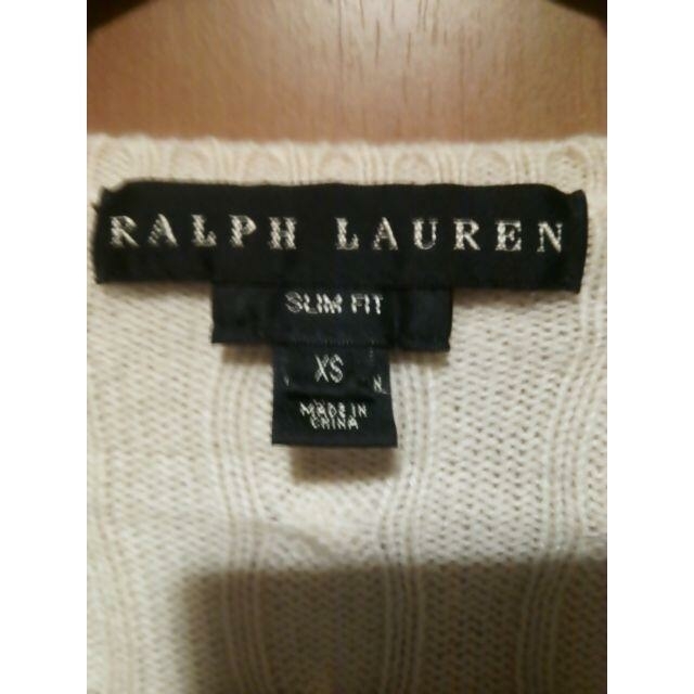 Ralph Lauren(ラルフローレン)のラルフローレン　カシミア１００　ケーブルニット　セーター レディースのトップス(ニット/セーター)の商品写真