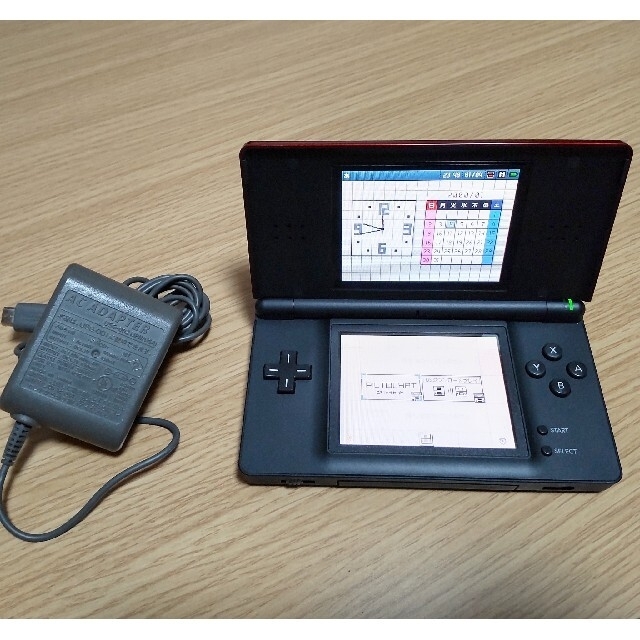 NINTENDO DS ニンテンド-DS LITE クリムゾン ブラック