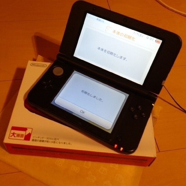 ゲームソフトゲーム機本体値引き中 Nintendo 3DS  LL 本体 レッド/ブラック