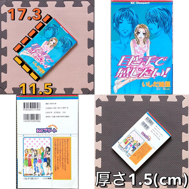 講談社(コウダンシャ)のデザート 目と手で感じたい いしだ絵里 初版発行 第1刷発行 エンタメ/ホビーの漫画(少女漫画)の商品写真