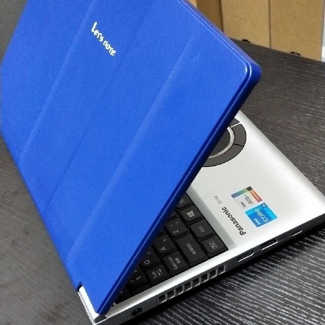 タブレット Panasonic - パナソニック レッツノートSV 天板カバー(インディゴブルー)の通販 by cookieman's shop|パナソニックならラクマ インディゴ