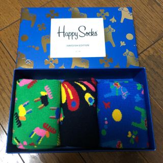 Happy Socks ハッピーソックス ギフトボックス3足組(ソックス)