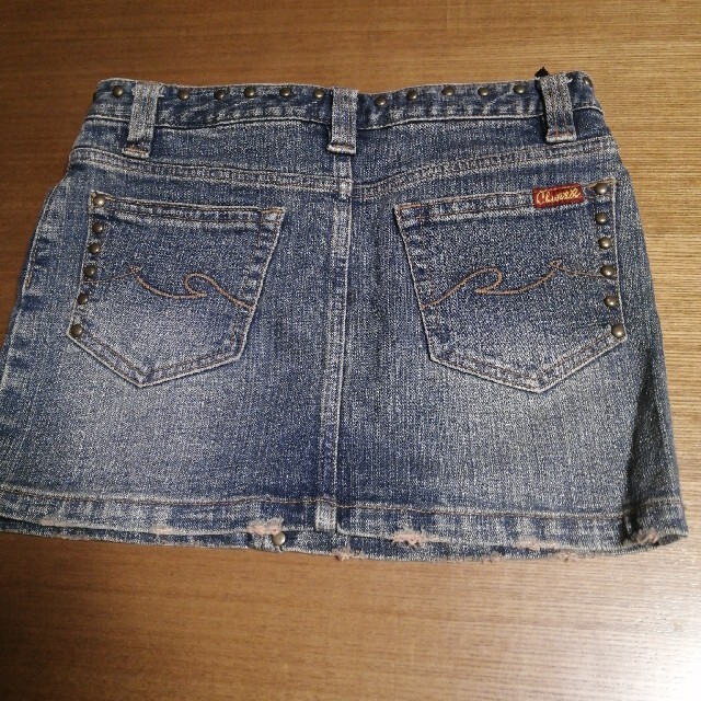 CHU XXX(チュー)のCHU😈デニムスカート レディースのスカート(ミニスカート)の商品写真