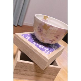 ウノチヨ(宇野千代)の【未使用】宇野千代さん　茶器　さくらモチーフ(食器)