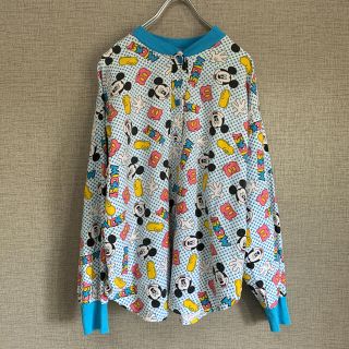 レア　90s ミッキー　ディズニー　used 古着　アメリカ輸入　アメリカ古着(トレーナー/スウェット)