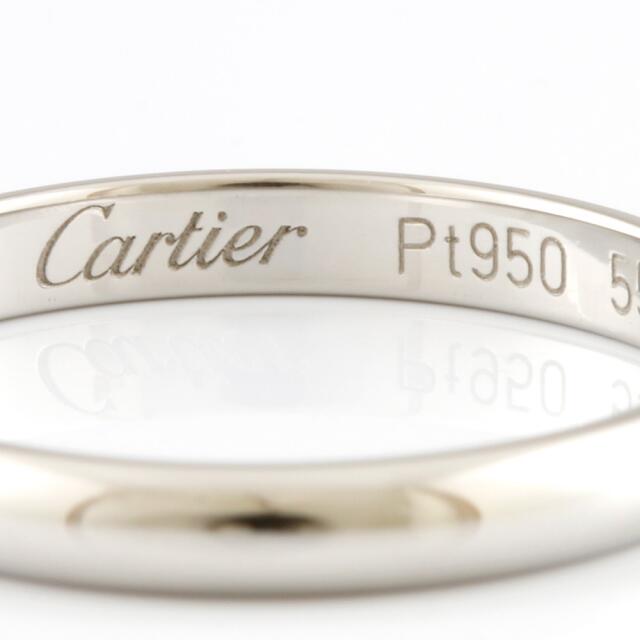 Cartier(カルティエ)の【中古】カルティエ CARTIER リング・指輪 甲丸 Pt950プラチナ メンズのアクセサリー(リング(指輪))の商品写真