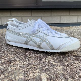 オニツカタイガー(Onitsuka Tiger)のオニツカタイガー　白スニーカー　24.0cm(スニーカー)