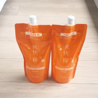 AFC 薬用 爽快柑 アミノ酸シャンプー詰め替え用　500ml×2(シャンプー)