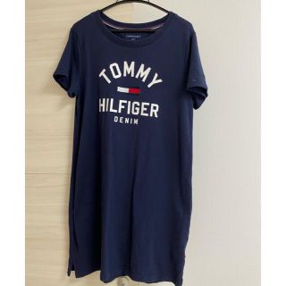 トミーヒルフィガー(TOMMY HILFIGER)のトミーヒルフィガーデニム　ワンピースM(ひざ丈ワンピース)