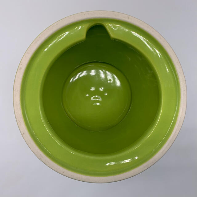 LE CREUSET(ルクルーゼ)のル・クルーゼ　グリーン　コースタルブルー　 2点　ハイスタンド　陶器　犬猫兼用 その他のペット用品(犬)の商品写真