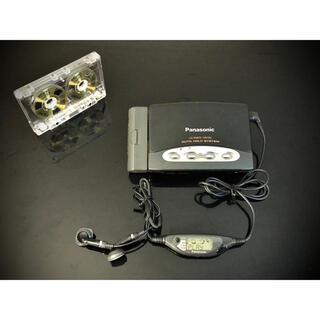 パナソニック(Panasonic)のカセットウォークマン　Panasonic RQ-S75「整備済み、完動美品」(ポータブルプレーヤー)