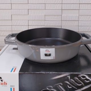 ストウブ(STAUB)のまむ様専用　STAUB  両手フライパン(鍋/フライパン)