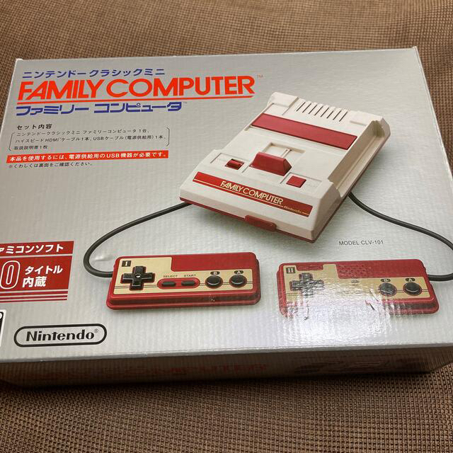 任天堂(ニンテンドウ)のNintendo  ニンテンドークラシックミニ ファミリーコンピュータ エンタメ/ホビーのゲームソフト/ゲーム機本体(家庭用ゲーム機本体)の商品写真