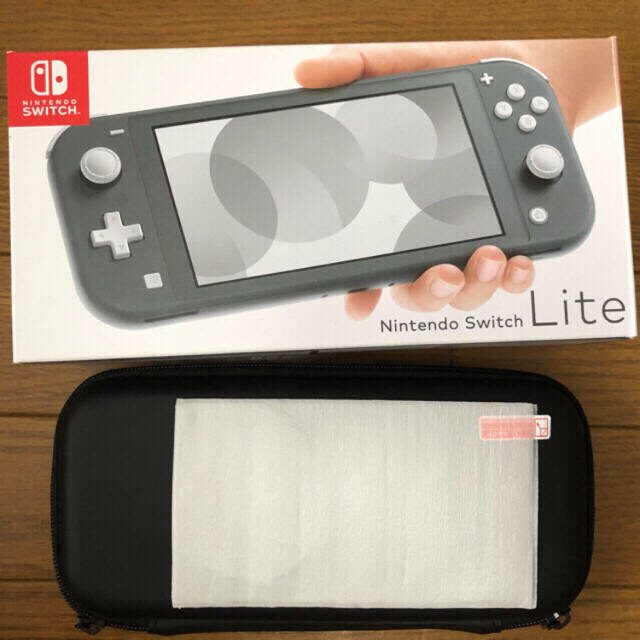 Switch lite グレー　おまけ付き