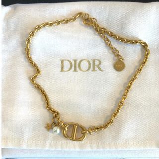 ディオール(Dior)のディオールネックレス　正規品　未使用に近い　美品(ネックレス)