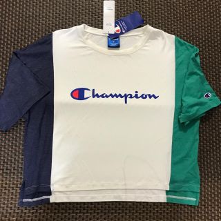 チャンピオン(Champion)の【最終お値引】新品未使用 チャンピオン Ｔシャツ 5分袖 (Tシャツ(長袖/七分))