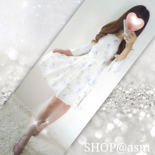 レッセパッセ(LAISSE PASSE)の【美品】上品清楚な花柄ワンピース✨アプワイザーリッシェ、トッコ、リランドチュール(ひざ丈ワンピース)