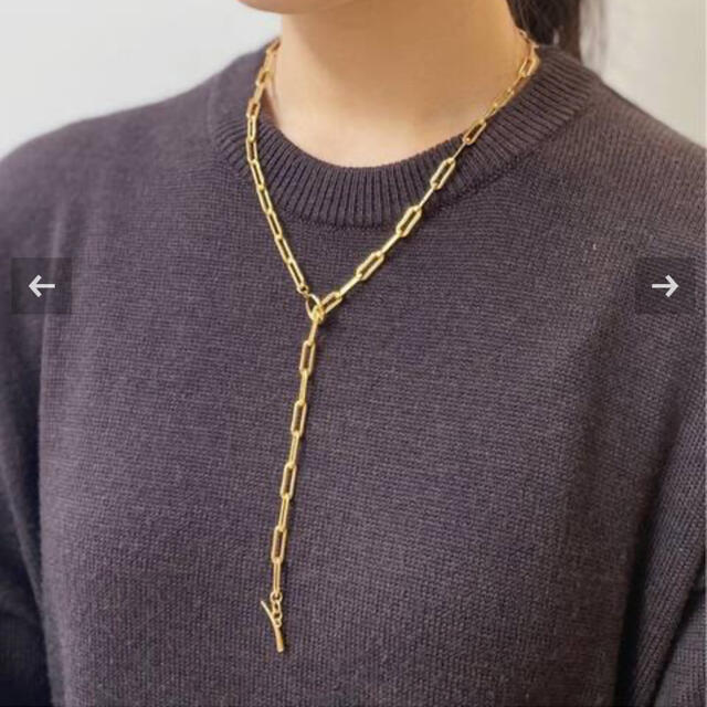 L'Appartement DEUXIEME CLASSE(アパルトモンドゥーズィエムクラス)の美品✨【Gabriela Artigas】Chain Necklace 24  レディースのアクセサリー(ネックレス)の商品写真