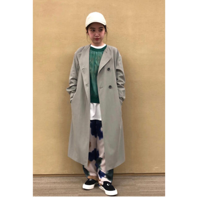 BEAUTY&YOUTH UNITED ARROWS(ビューティアンドユースユナイテッドアローズ)のBEAUTY&YOUTH  チュールロングスリーブニットプルオーバー  レディースのトップス(ニット/セーター)の商品写真