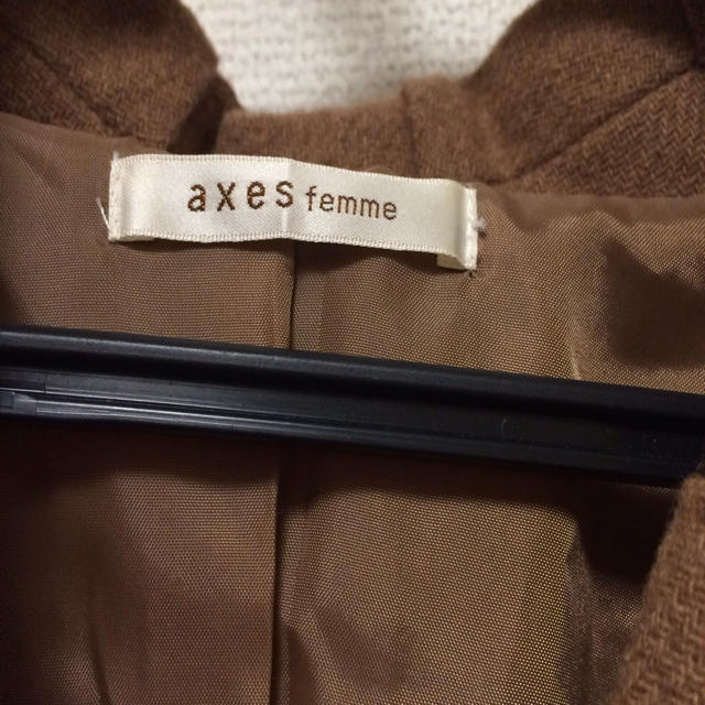 axes femme(アクシーズファム)の☆axes femme ブラウンコート☆ レディースのジャケット/アウター(ロングコート)の商品写真