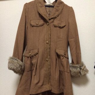 アクシーズファム(axes femme)の☆axes femme ブラウンコート☆(ロングコート)