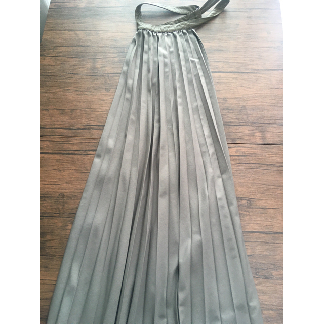 Ameri VINTAGE(アメリヴィンテージ)のameri vintage/PLEATS BELT LAYERED DRESS レディースのワンピース(ロングワンピース/マキシワンピース)の商品写真