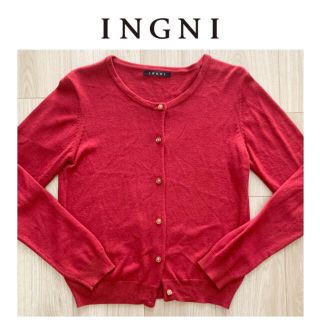 イング(INGNI)のINGNI Uネックカーディガン(カーディガン)