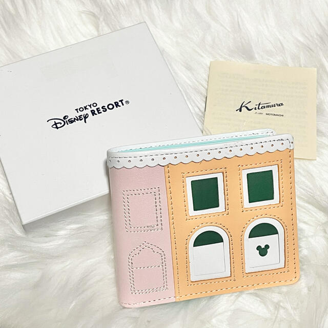 【ミラコスタ限定品】kitamura Disneyコラボ 折りたたみ財布 レア